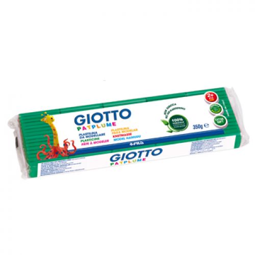 Plasticina Giotto Patplume 350gr Verde Escuro , Giotto , 160510104 , 8000144510146